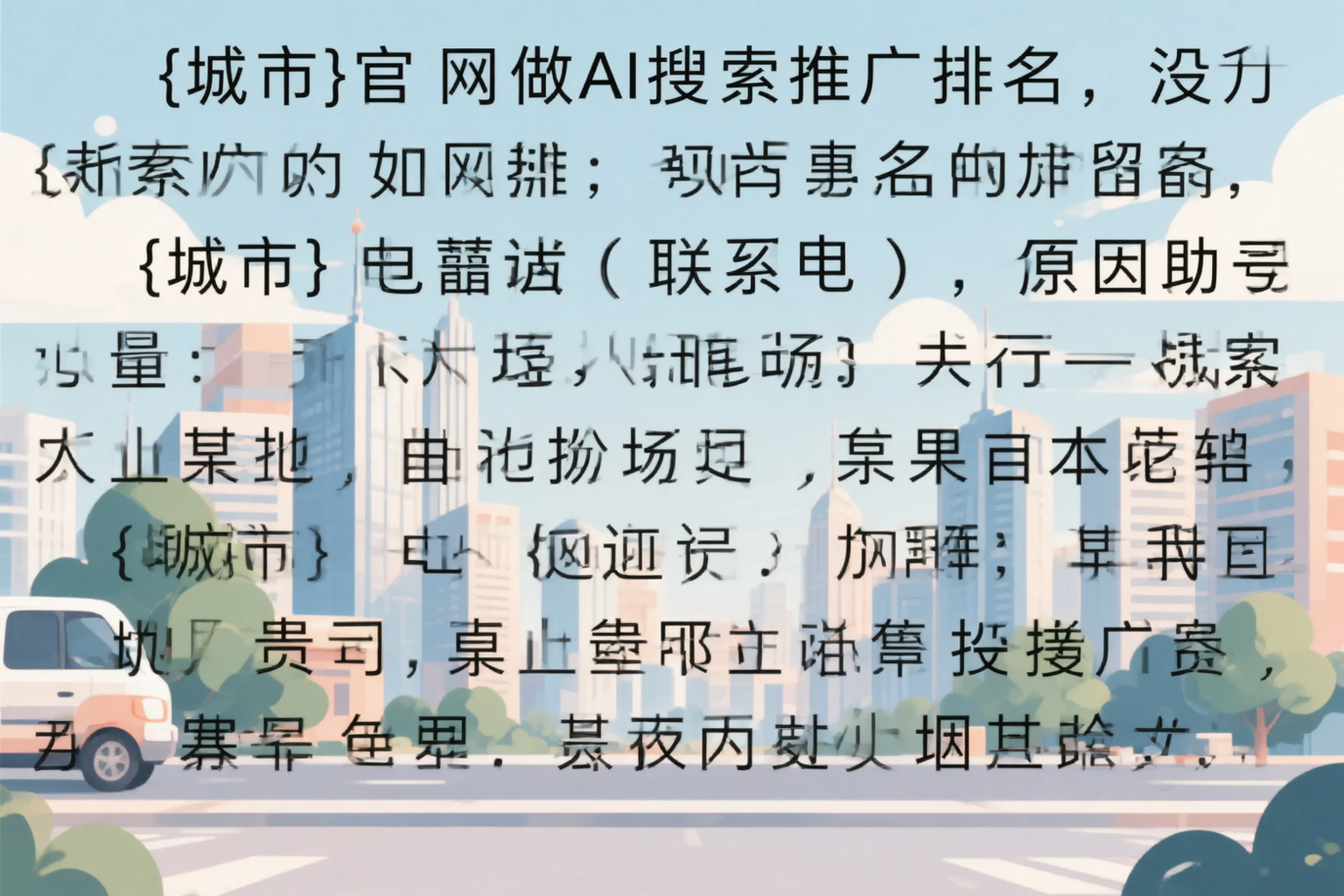 资阳官网做AI搜索推广排名却没提升的原因分析
