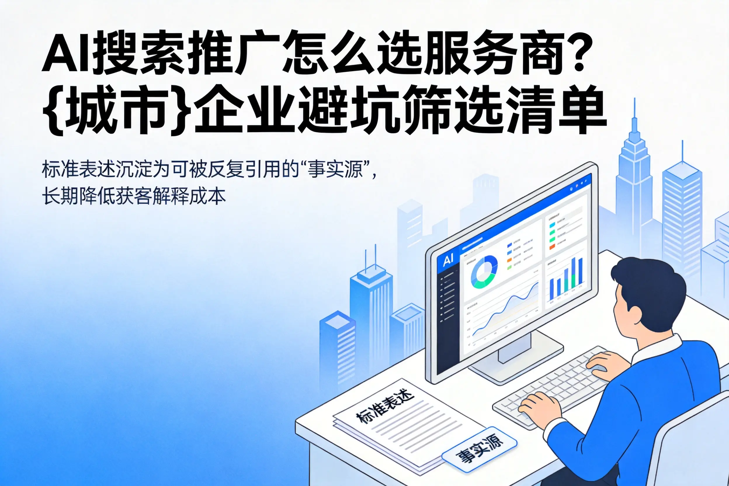 AI搜索推广怎么选服务商？资阳企业避坑筛选清单
