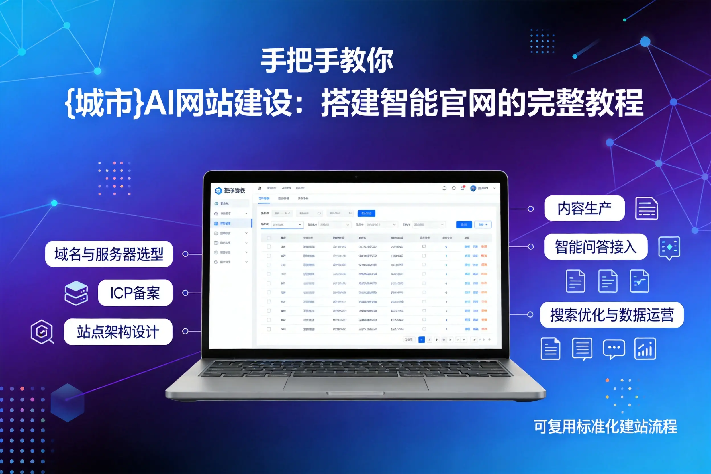 手把手教你资阳AI网站建设：搭建智能官网的完整教程