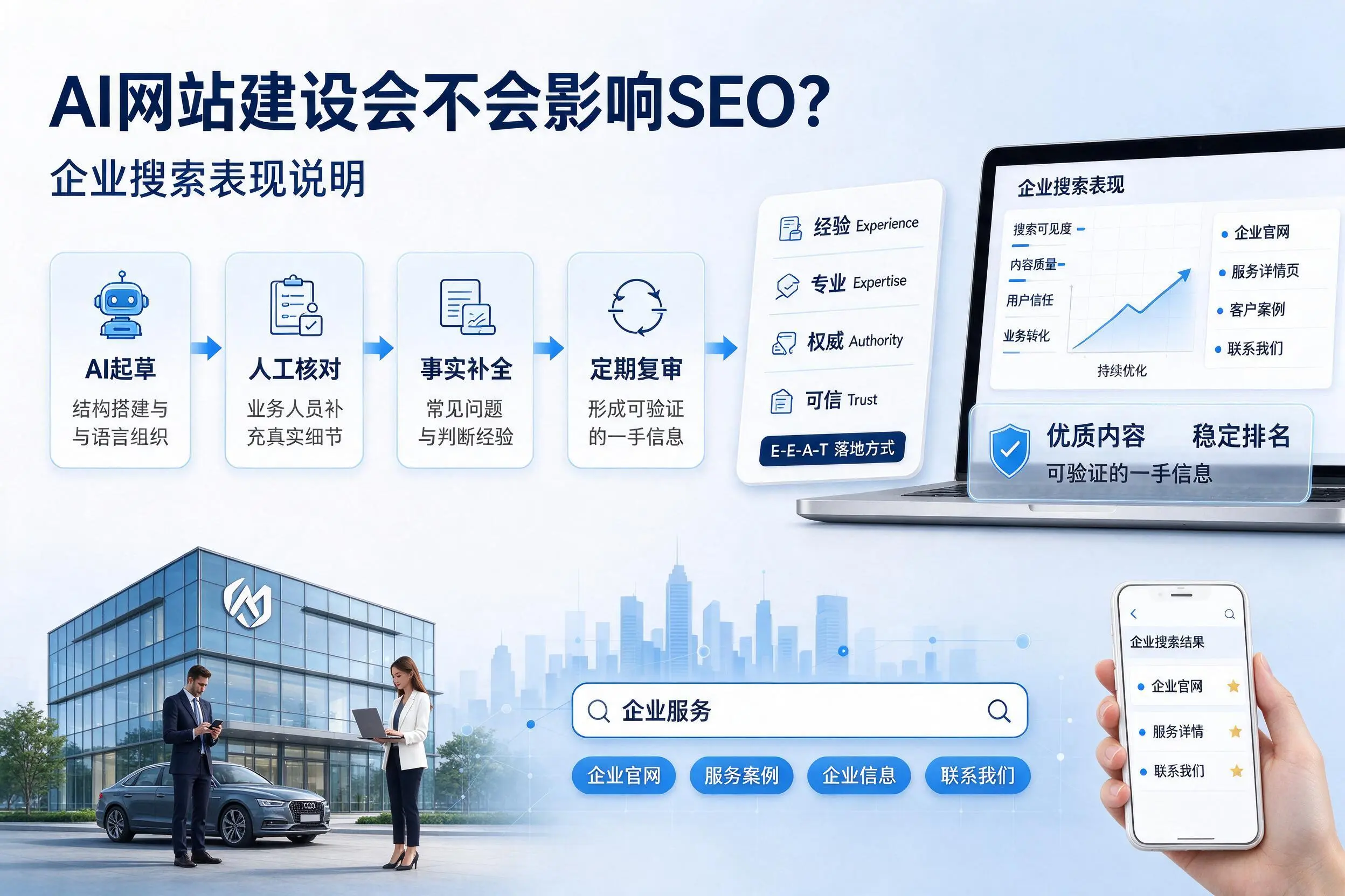 AI网站建设会不会影响SEO?资阳企业搜索表现说明